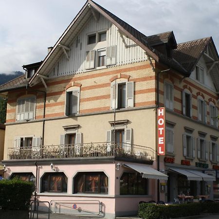 Hotel De La Gare Monthey Exteriör bild